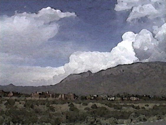 Clouds over the Sandias 6