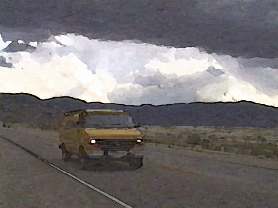 Clouds over the Sandias 13