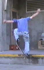 Jump Left Up Metal Curb